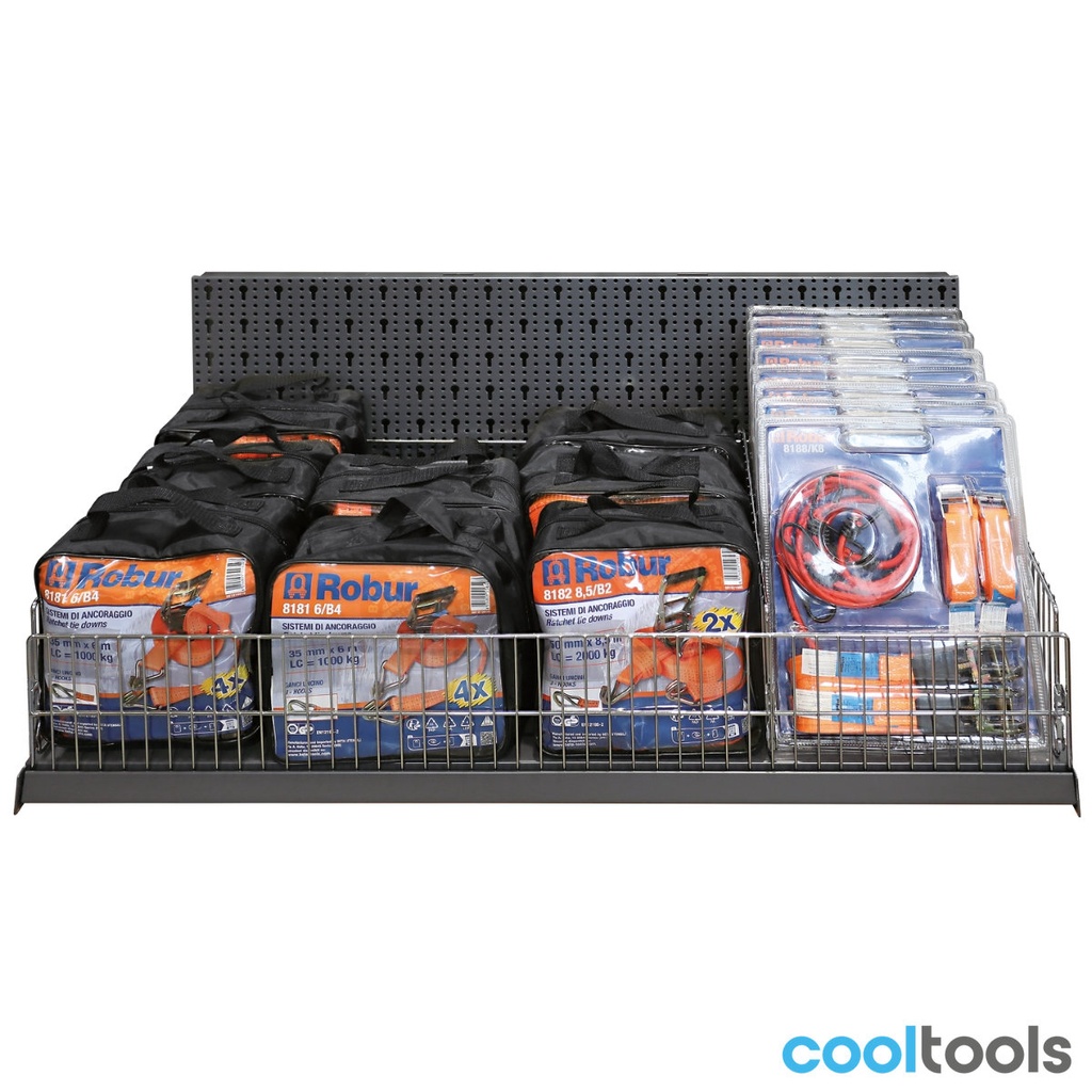 SHOPinShop 8600+R/602 | Assortiment van 24 staalkabelaccessoires - 086000602